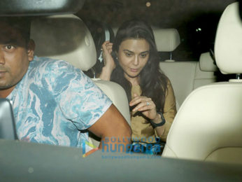 Preity Zinta snapped post movie screening at PVR Juhu