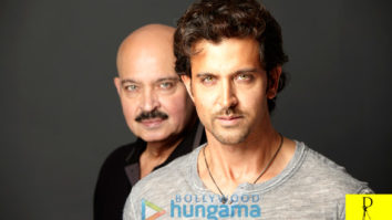 Celebrity Photos of Hrithik Roshan & Rakesh Roshan