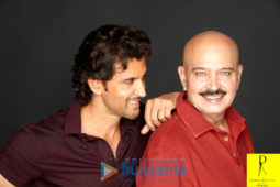 Celebrity Photos of Hrithik Roshan & Rakesh Roshan