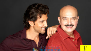 Celebrity Photos of Hrithik Roshan & Rakesh Roshan