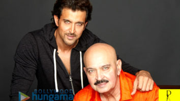 Celebrity Photos of Hrithik Roshan & Rakesh Roshan