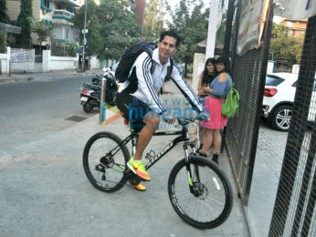Ranbir Kapoor and others snapped at football practice
