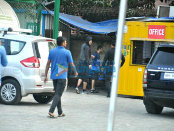 Ranbir Kapoor and others snapped at football practice