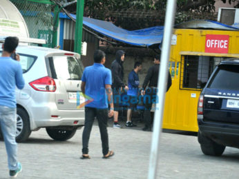 Ranbir Kapoor and others snapped at football practice