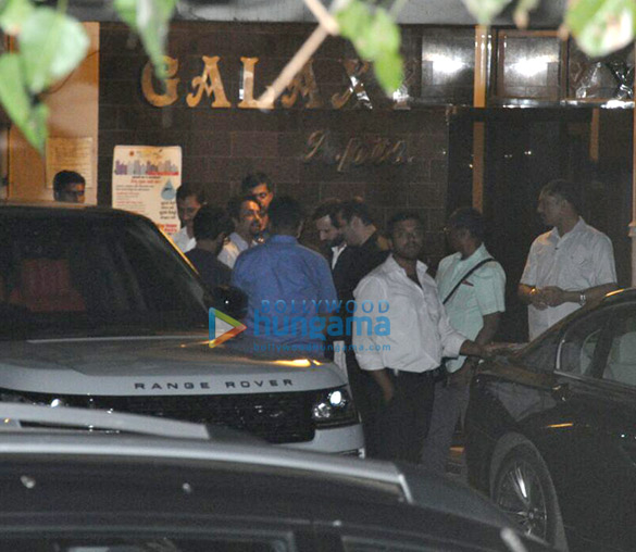 Saif Ali Khan and Anant Ambani snapped at Salman Khan’s house Saif Ali Khan and Anant Ambani snapped at Salman Khan’s house