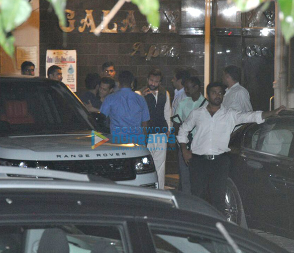 saif and anant ambani snapped at salmans house 2