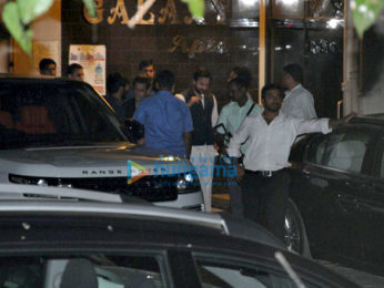 Saif Ali Khan and Anant Ambani snapped at Salman Khan's house
