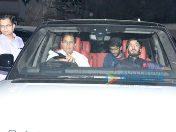 Saif Ali Khan and Anant Ambani snapped at Salman Khan's house