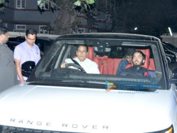 Saif Ali Khan and Anant Ambani snapped at Salman Khan's house