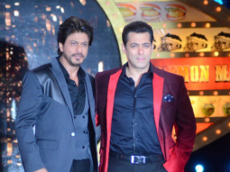 Salman Khan and Shah Rukh Khan together with Sunny Leone