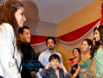 Salman Khan and family snapped at his driver Deepak Singh's son’s wedding