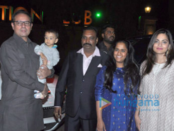 Salman Khan and family snapped at his driver Deepak Singh's son’s wedding