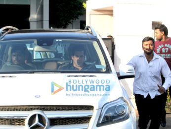 Salman Khan arrives back from Jodhpur
