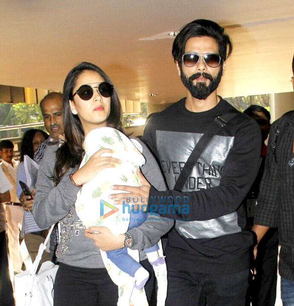 shahid kapoor mira rajput john abraham and others snapped at the airport1