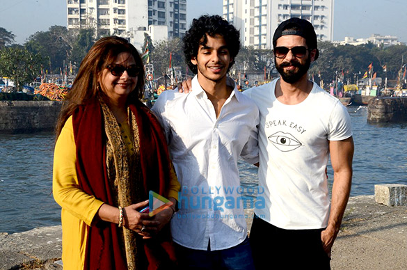 shahid kapoor and ishaan khatter snapped on the sets of majid majidi movie 4