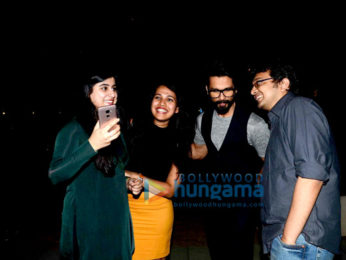 Shahid Kapoor snapped post dinner at Yuatchaa