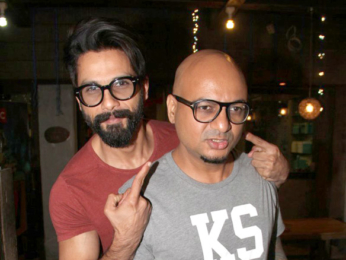 Shahid Kapoor snapped post salon session at Hakim Aalim's