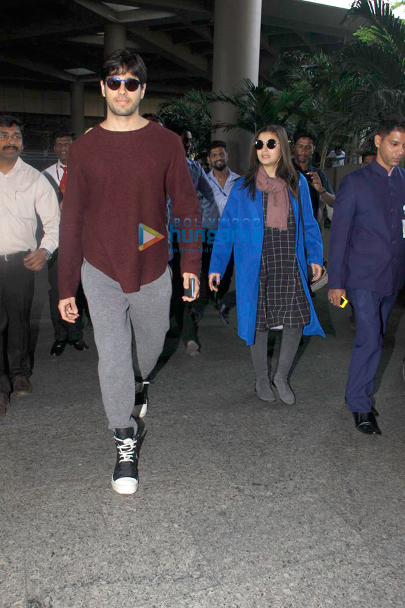 sidharth malhotra and alia bhatt return from amsterdam 3