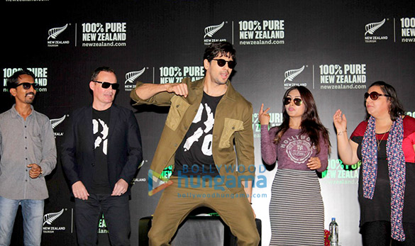 sidharth malhotra at new zealand tourism media meet 2