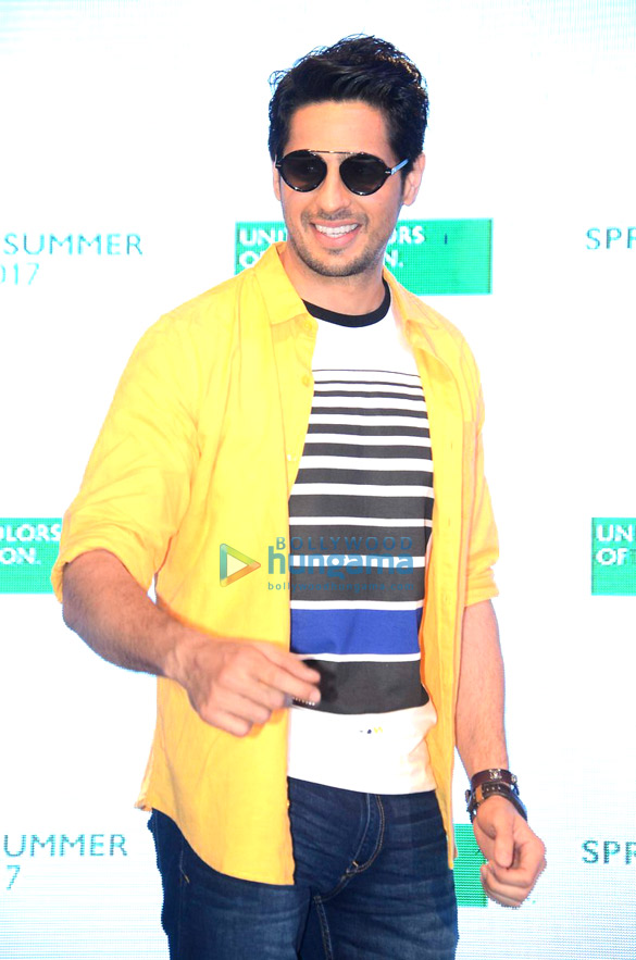 sidharth malhotra graces the new design launch by united colours of benetton 5