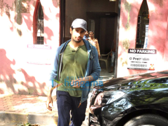 Sidharth Malhotra snapped post dance rehearsals for his upcoming film Reloaded