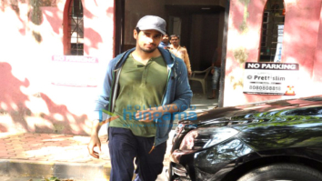 Sidharth Malhotra snapped post dance rehearsals for his upcoming film Reloaded
