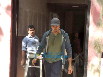 Sidharth Malhotra snapped post dance rehearsals for his upcoming film Reloaded