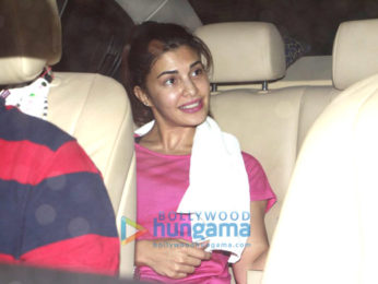 Sushant Singh Rajput & Jacqueline Fernandez snapped post dance rehearsals