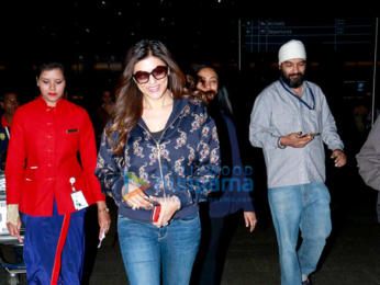 Sushmita Sen and others snapped at the airport