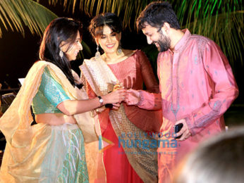 Taapsee Pannu promotes music of Running Shaadi.com at a real sangeet ceremony