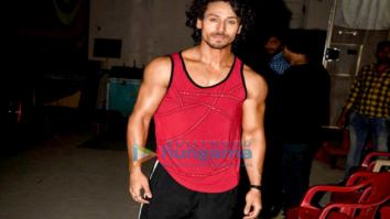 Tiger Shroff, Nidhhi Agerwal and Ayesha Shroff snapped during Munna Michael’s promotions