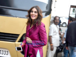 Vaani Kapoor snapped during a magazine shoot at Mehboob Studio