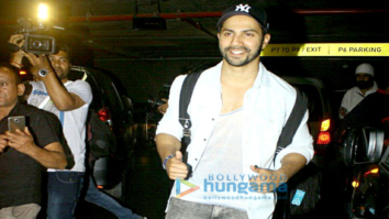 Varun Dhawan, Farah Khan & Vidhu Vinod Chopra arrive in Mumbai