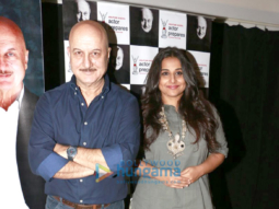 Vidya Balan snapped at Anupam Kher’s Acting Class’ students interaction