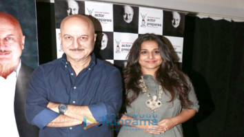 Vidya Balan snapped at Anupam Kher’s Acting Class’ students interaction