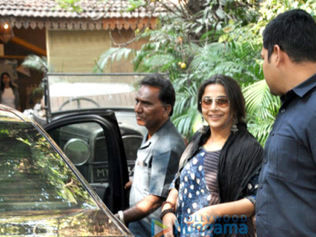 Vidya Balan snapped in Bandra