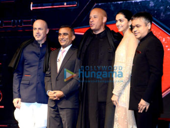 Vin Diesel & Deepika Padukone snapped at the press conference of 'xXx The Return of Xander Cage' in Mumbai