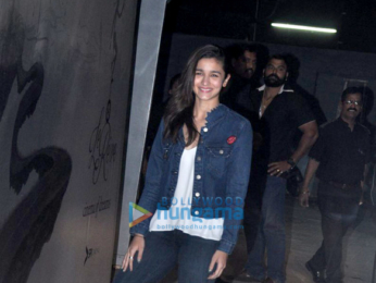 Ranveer Singh, Alia Bhatt, Varun Dhawan & others snapped at the special screening of 'OK Jaanu'