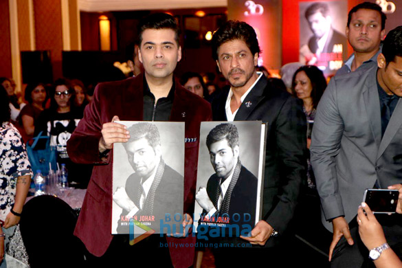 Shah Rukh Khan unveils Karan Johar’s book ‘An Unsuitable Boy’