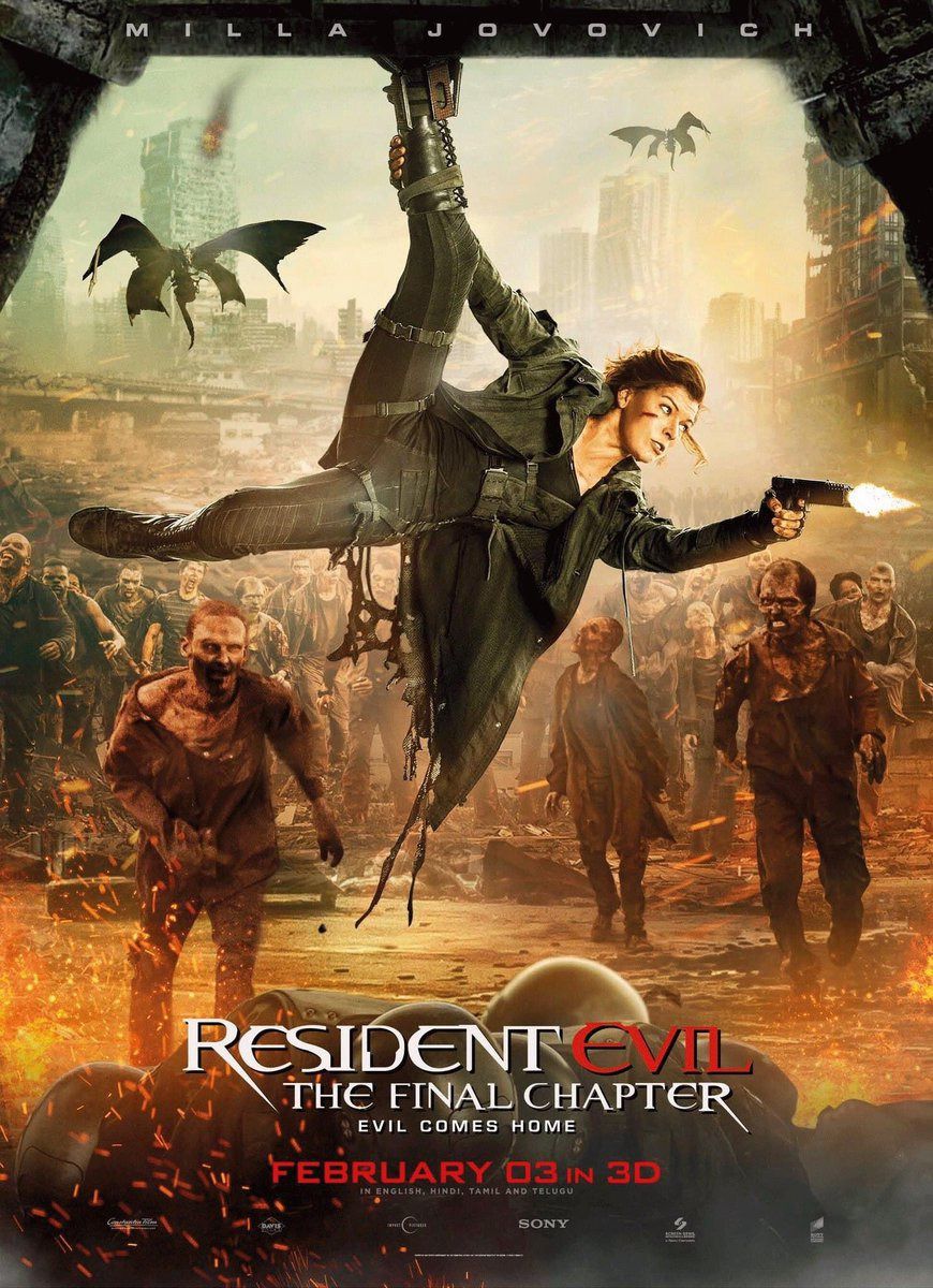 Box Office: 'Resident Evil: The Final Chapter” To Push Franchise Over $1  Billion – Deadline