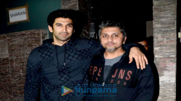 Aditya Roy Kapur & Mohit Suri snapped in Bandra