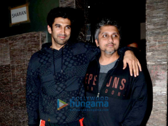 Aditya Roy Kapur & Mohit Suri snapped in Bandra