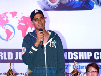 Akshay Kumar at '2nd Kudo World Cup's flag off ceremony