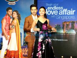 Alia Bhatt & Varun Dhawan promote ‘Badrinath Ki Dulhania’ in association with Singapore Tourism