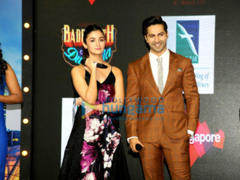 Alia Bhatt & Varun Dhawan promote 'Badrinath Ki Dulhania' with Singapore Tourism