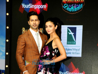 Alia Bhatt & Varun Dhawan promote 'Badrinath Ki Dulhania' with Singapore Tourism