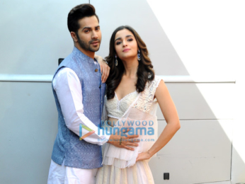 Alia Bhatt and Varun Dhawan on the sets of 'Dil Hai Hindustani'
