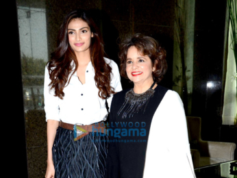 Athiya Shetty snapped at a book launch 'Bag It All' in Mumbai