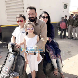 On The Sets Of The Movie Bhoomi