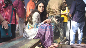 On The Sets Of The Movie Bhoomi